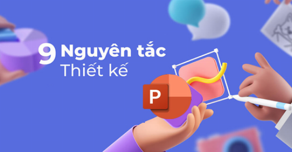 Một slide PowerPoint minh họa cách kết hợp màu sắc, phông chữ và hình ảnh lịch sử để tạo nên một thiết kế hài hòa và chuyên nghiệp.