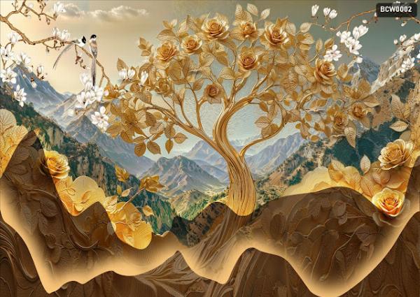 Một chiếc ô tô 3D được vẽ với phối cảnh và đổ bóng tinh xảo, thể hiện chiều sâu và sự chân thực