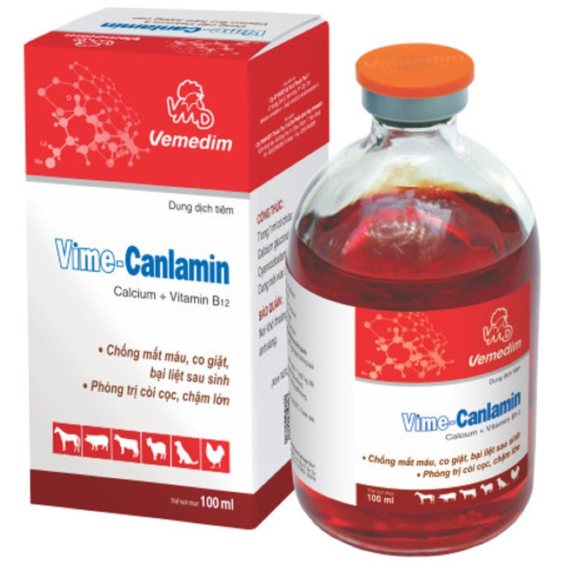 Vemedim Vime - Canlamin hỗ trợ chống co giật ở chó