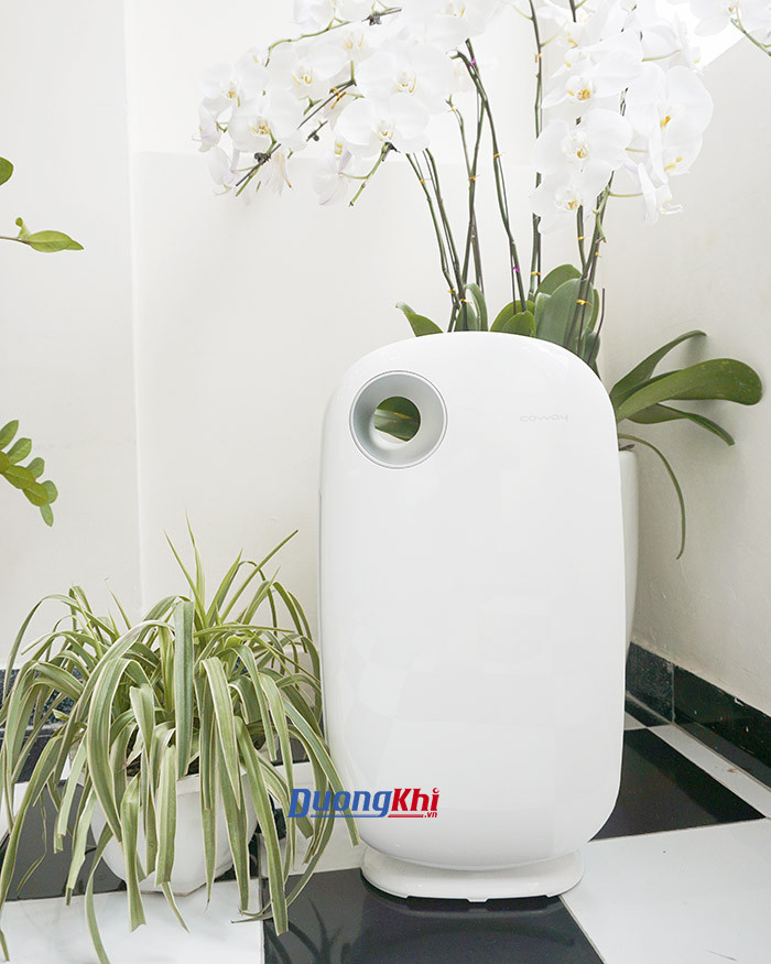 Thiết kế nhỏ gọn của máy lọc không khí Coway AP-1009CH phù hợp cho phòng dưới 30m2