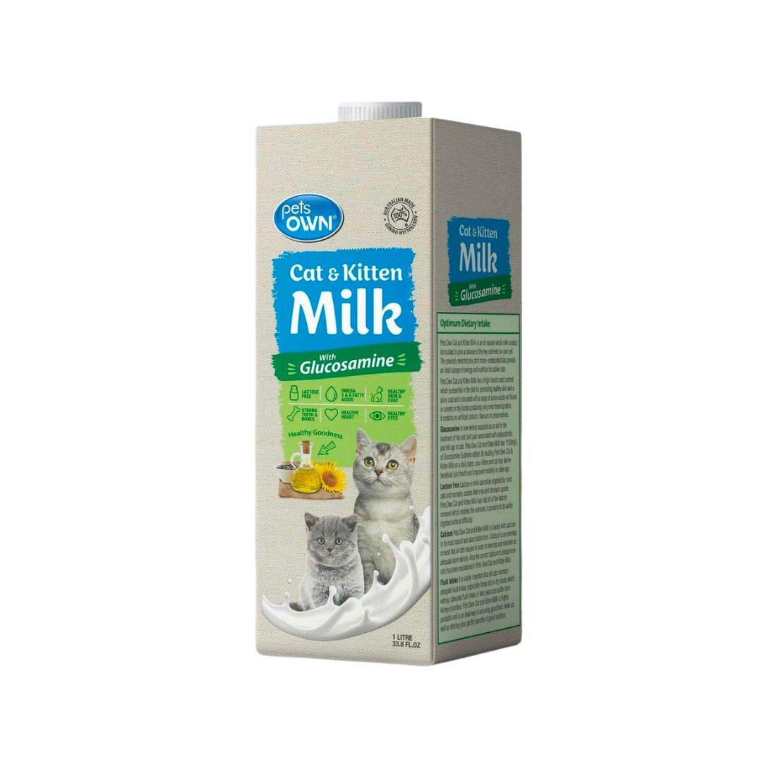 Hộp sữa tươi Pets Own bổ sung Glucosamine cho mèo