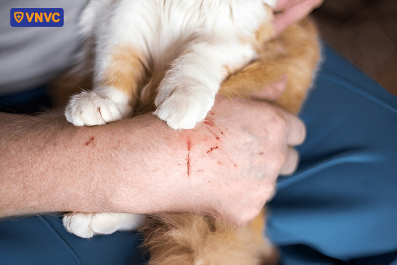 Vết mèo cào nhẹ không được xử lý có thể gây suy giảm miễn dịch