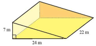 Khối bê tông hình lăng trụ đứng tam giác dùng để thi công con dốc