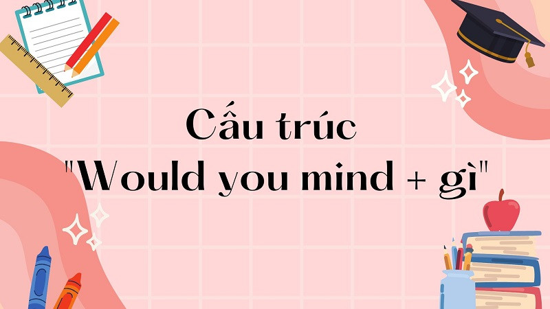 Một người đàn ông đang ra dấu tay, minh họa cho câu hỏi 'would you mind + gì'